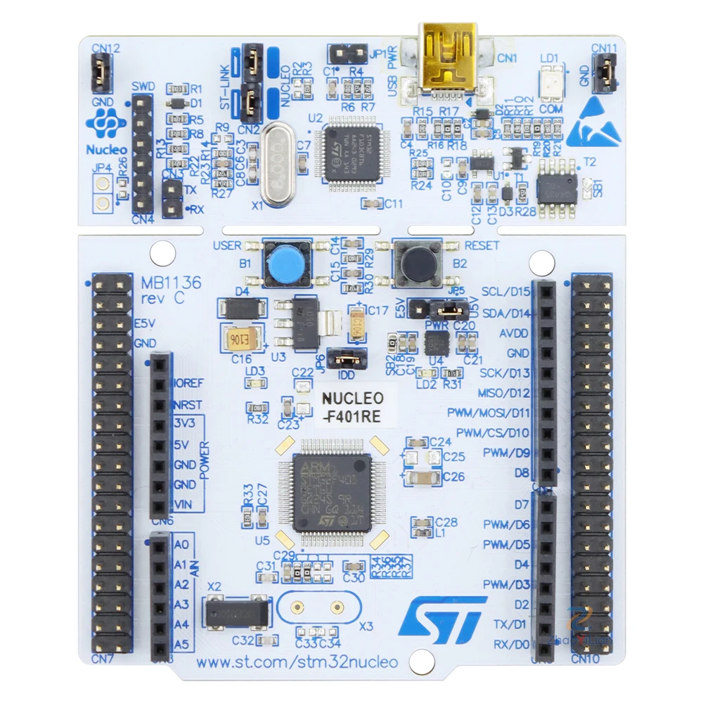 For STM32 NUCLEO F401RE STM32F401RET6 Cortex M4 Development Board