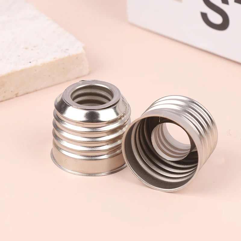 10 szt. 110V E27 do E14 konwerter oprawki ognioodporne gniazdo światło bazowe głowica żarówki akcesoria oświetleniowe konwersji adaptera