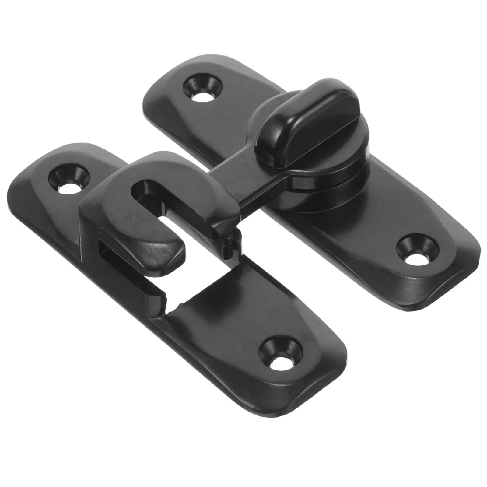 

1Set Core Garage Door Lock Zinc Alloy Rust Resistant Durable Anti Theft Latch for Bathroom Sliding Barn Garage Door Lock