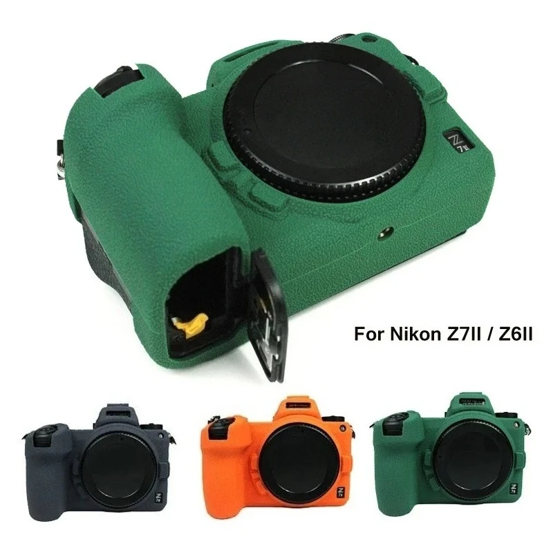 

Accessory soft rubber protective case For Nikon Z6 II Z7 II camera washable matte silicone armor skin cover