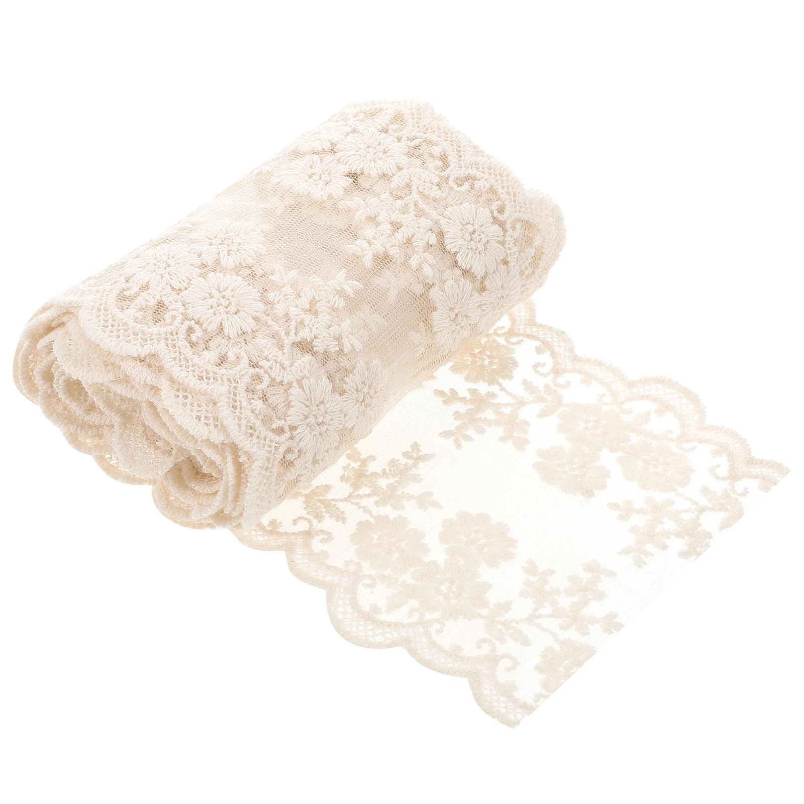 

Lace Trim for Sewing Exquisite Elegant Pattern Suitable Handmade Crafts Decorations Clothing Accessories Ribbon Trim 100pcs