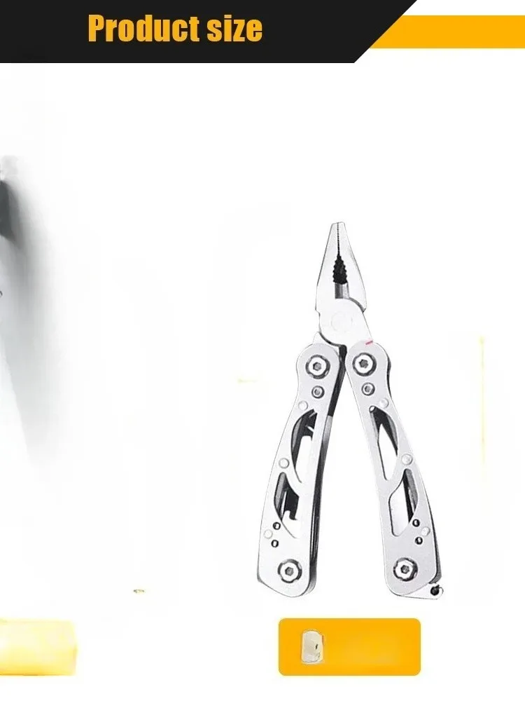Pocket Knife Pliers Folding Portable Fold Outdoor Tactical Hunting Survival Rescue Multipurpose Pliers Repair Tools