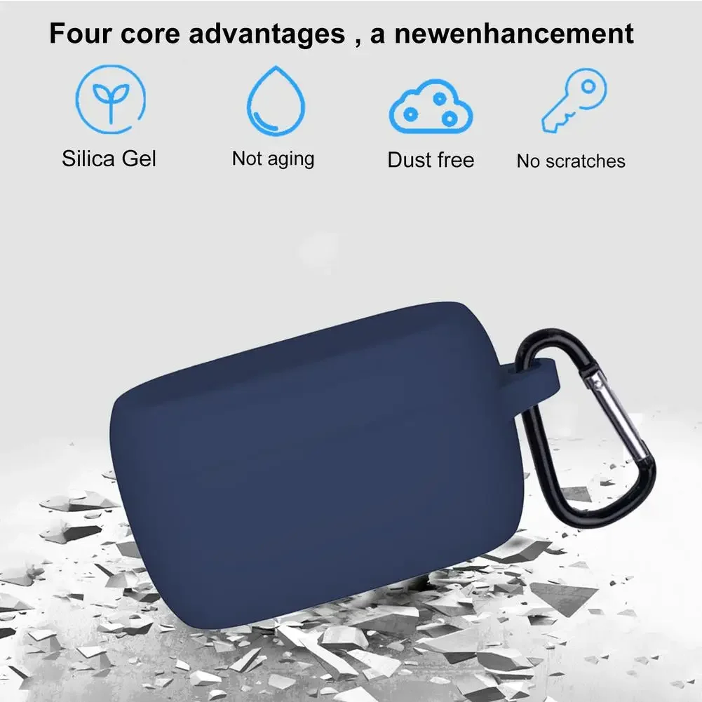 Coque de protection en silicone pour écouteurs sans fil Jabra ELITE4, étui de protection résistant aux rayures