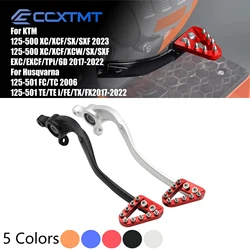 오토바이 CNC 알루미늄 리어 페달 브레이크 레버, KTM XC XCF XCW XCFW EXC EXCF SX SXF TPI 6 일 125-500 2017-2020 2021 2022