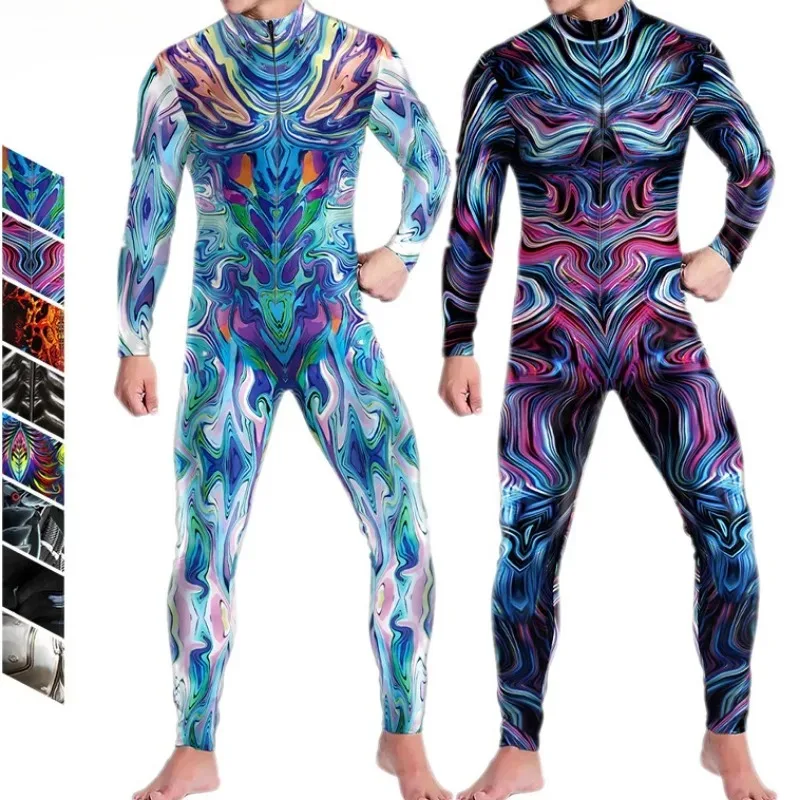 

Суперкрутой механический костюм для косплея в стиле аниме, комбинезон из полиэстера, для вечеринок, Хэллоуина, для мужчин