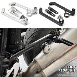 For BMW R9T RNINET PURE R NineT RACER R NINE T SCRAMBLER Motorcycle Rear Passenger Footrest Foot Peg Rest Pedal Bracket Kit