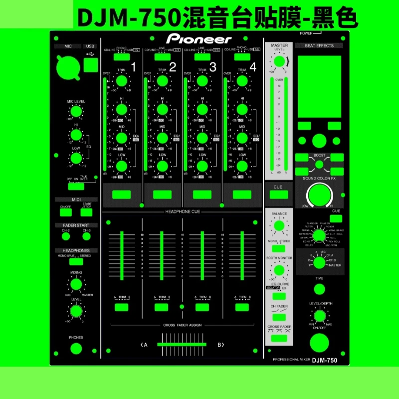 

Pioneer DJM2000 First and Second Generation DJM850 DJM750 MK2 700 800 600 900 Mixer Controller Protective Film