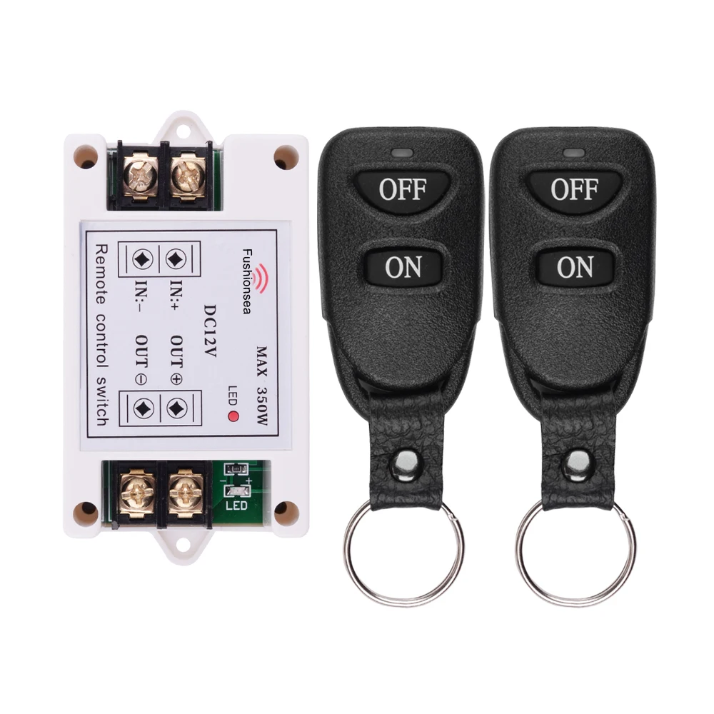 DC 12V 40A Relay Remote Control Switch 433Mhz Wireless Switc