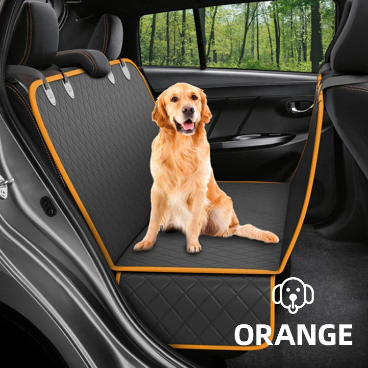 Scratch-resistant Waterproof Dog Car Seat Cover for Back Seat