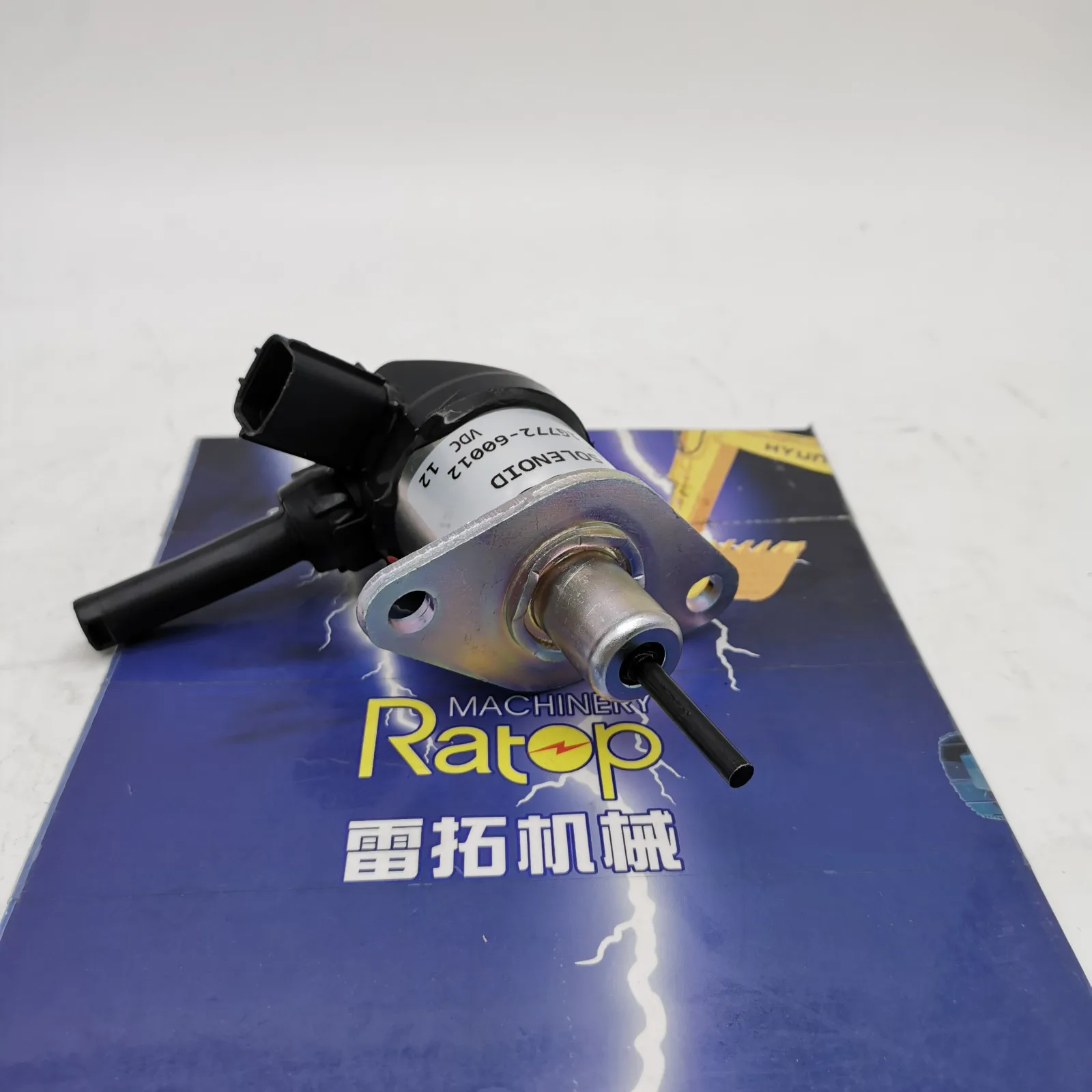 

387-9886 3879886 1G772-60012 12V Stop Solenoid Valve For E307E 908H2 V3300 Excavator