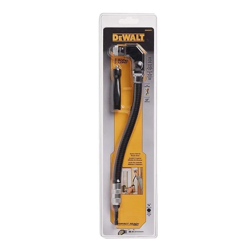 

DeWALT DWARAF 12 inch Right Angle Flexible Shaft Impact Driver Attachment Drill Bracket New Product-