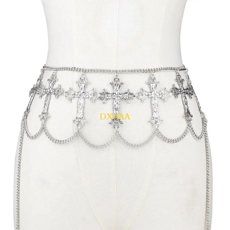 DXAA Belly Chain For Dress Carvings Waist Chain Elaborate Charm Women Waist Chain
