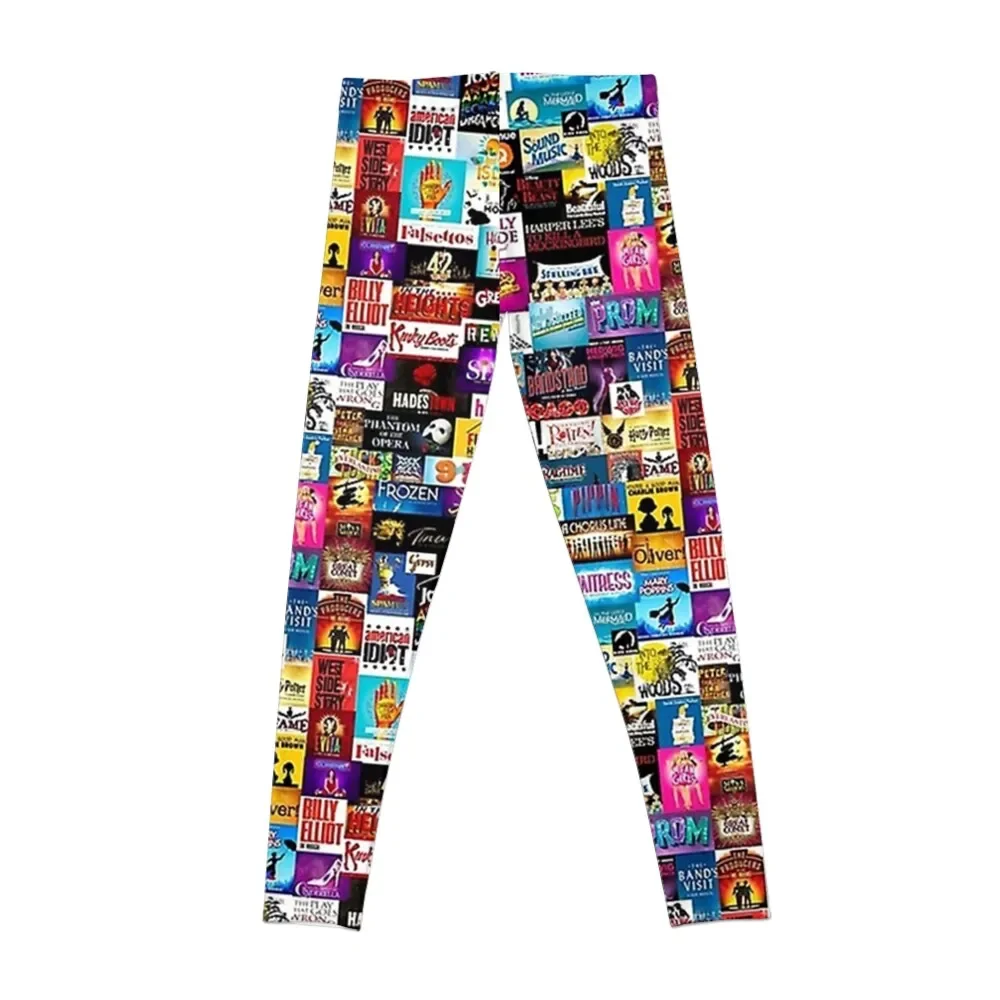 Broadway Show Logo Leggings for girls Sports female Sports pants for Womens Leggings