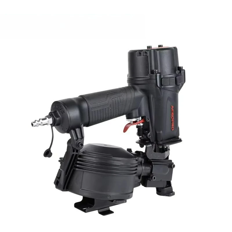 CN45RA Pistola sparachiodi a bobina ad aria Pistola sparachiodi per tettoia Pistola a vite per tettoia a bobina per la lavorazione del legno