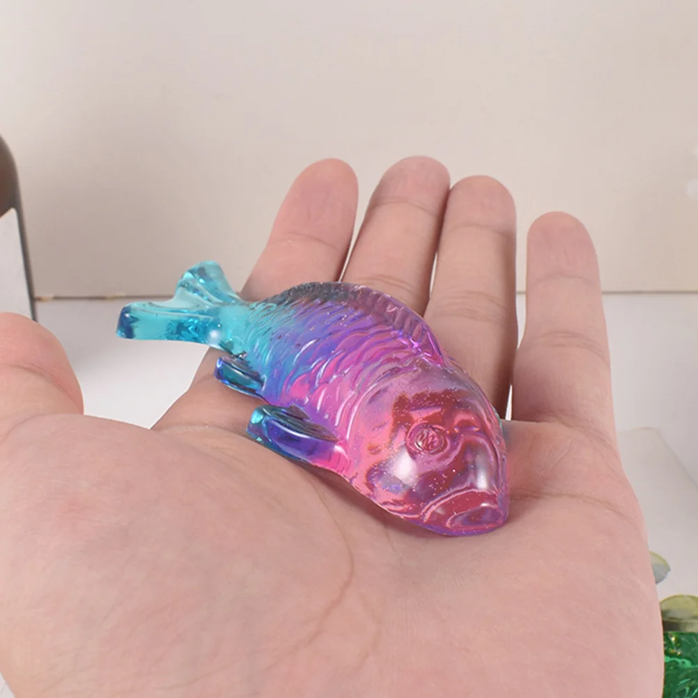 

2pcs Fish Shaped Silicone Soap Making Craft For Scented Candles Wax Beginners Reusable Flexible Lightweight Small Size Diy