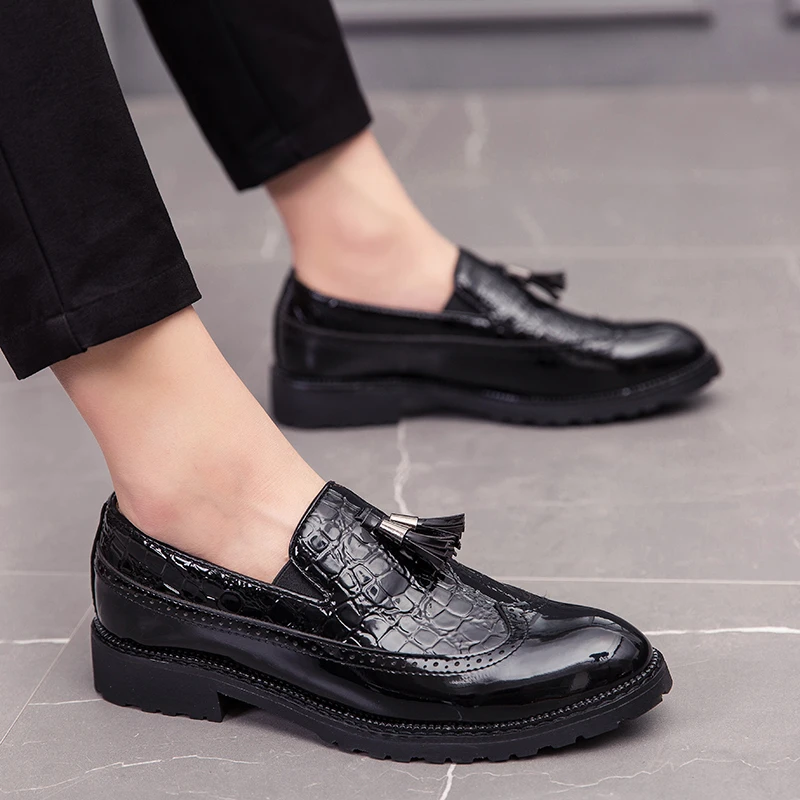 New Fashion Shoe Office Shoes For Men Casual Shoes Breathable Leather Loafers Male Shoes Moccasins Comfortable Zapatos Hombre