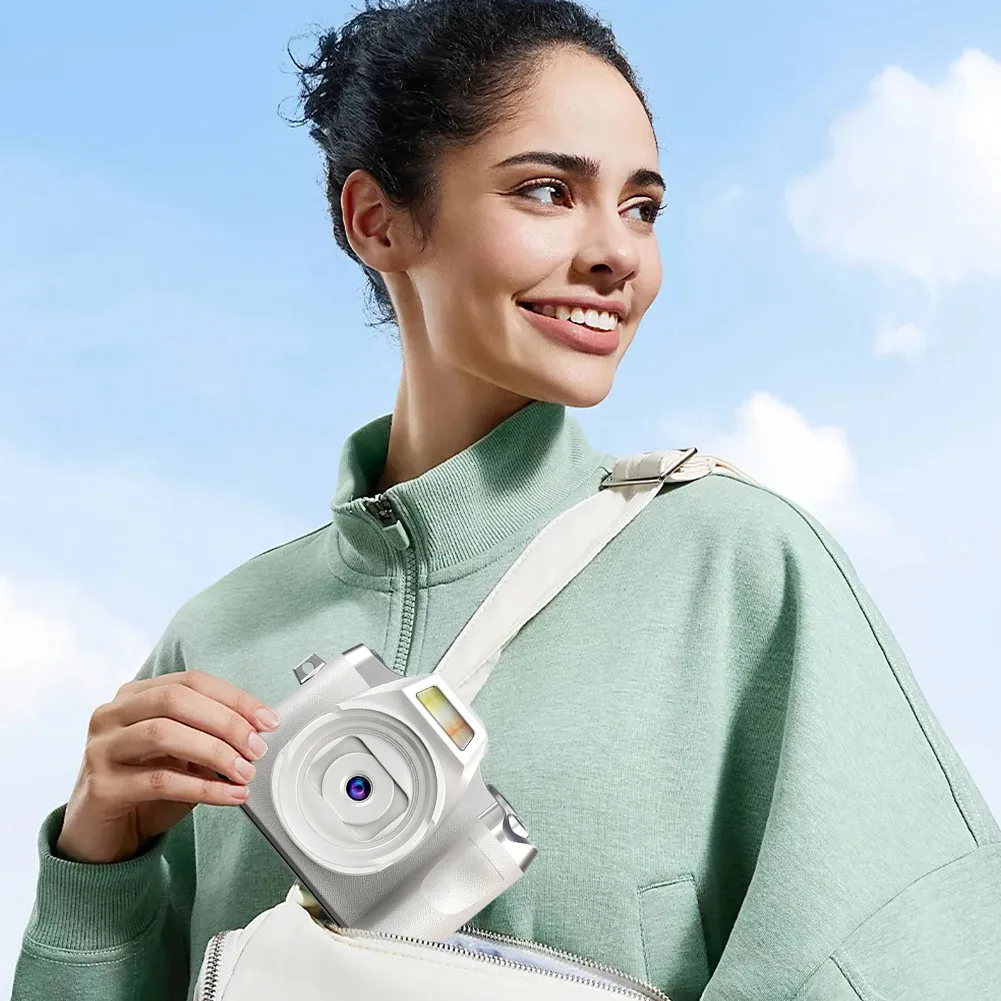 مسجل فيديو عالي الدقة 64 ميجابكسل من النوع C كاميرا فيديو محمولة قابلة لإعادة الشحن بقدرة 400 مللي أمبير في الساعة كاميرا رقمية كلاسيكية للمراهقين والكبار المبتدئين
