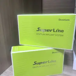 Dental  fixture Super line system Original Dentium Dental Plated Screw Post  Dental Pins Supplies Dental Materials implant goods