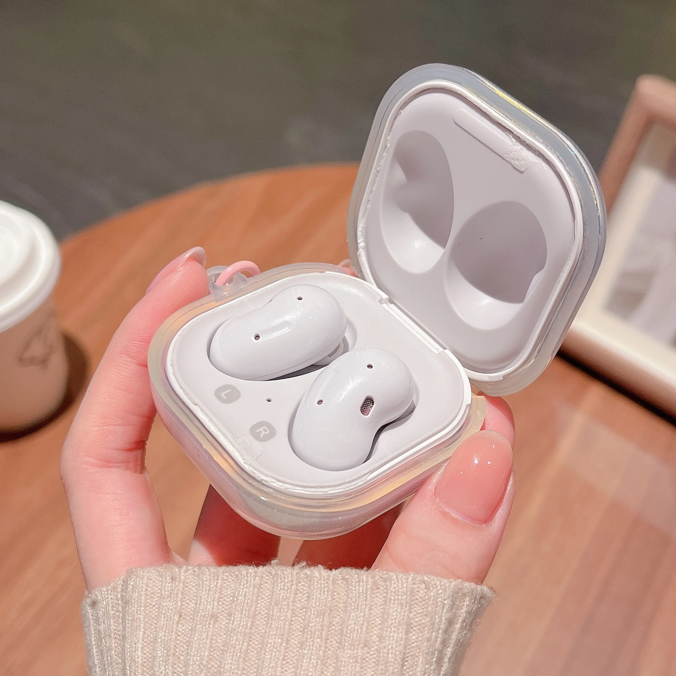 لسامسونج غالاكسي براعم لايف 2 برو 2 FE حافظة قوس قزح زهرة القوس نظارات KT ثلاثية الأبعاد دمى بولي يوريثان حقيبة سماعة الاذن اكسسوارات غطاء