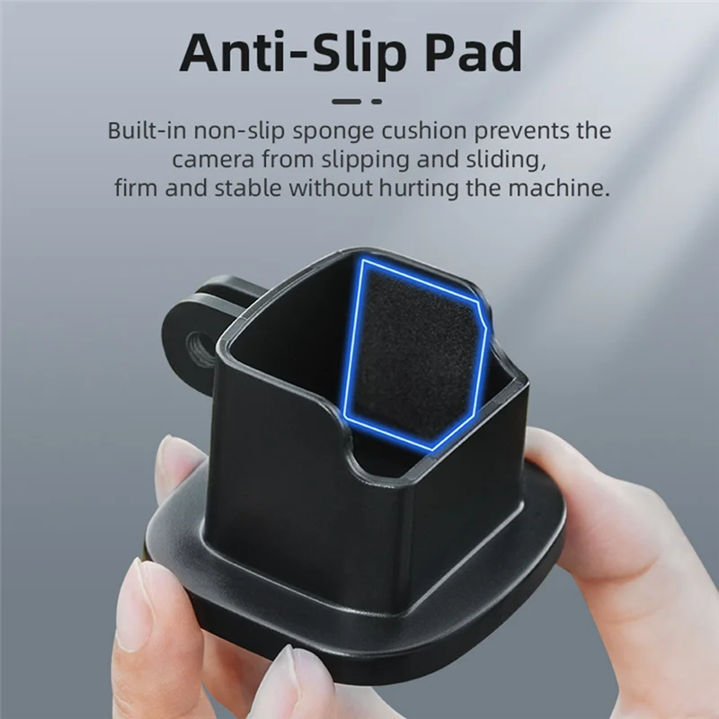 A13E-Camera Adapter Mount For DJI Osmo Pocket 3,Neck Holder Adjustable Chest Mount Strap Backpack Clip