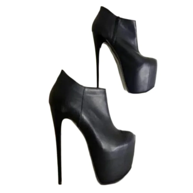 

SHOFOO shoes Fashionable women's high heels. About 18cm heel height. Round toe pumps. High top women's shoes. Fashion show shoes