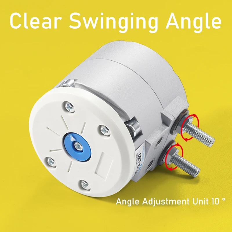 Imagem -03 - Cilindro Pneumático Giratório do Balanço Cdrs1015203040-90 180 Graus