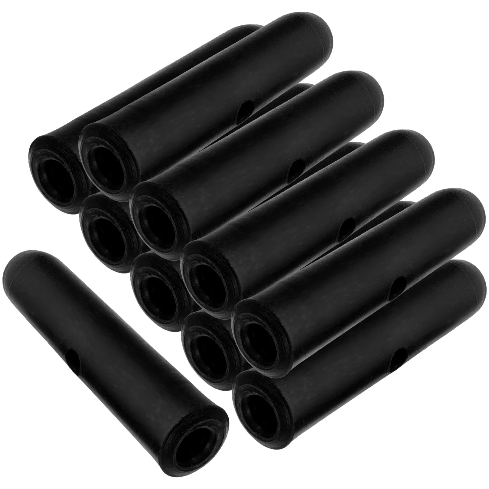 

10 Pcs Umbrella Accessories Parts Small Beads Tail Replacement Bone Covers Metal Anti-wear