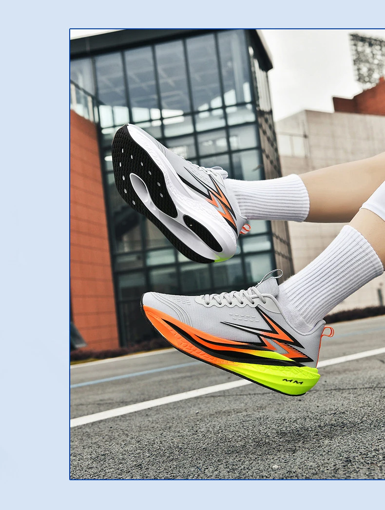  Marathon-Laufschuhe für Herren, Carbon-Platte, Spezial-Sportschuhe, atmungsaktiv, leicht, bequeme Damen-Sneaker für Freizeit und Sport – Detail 17