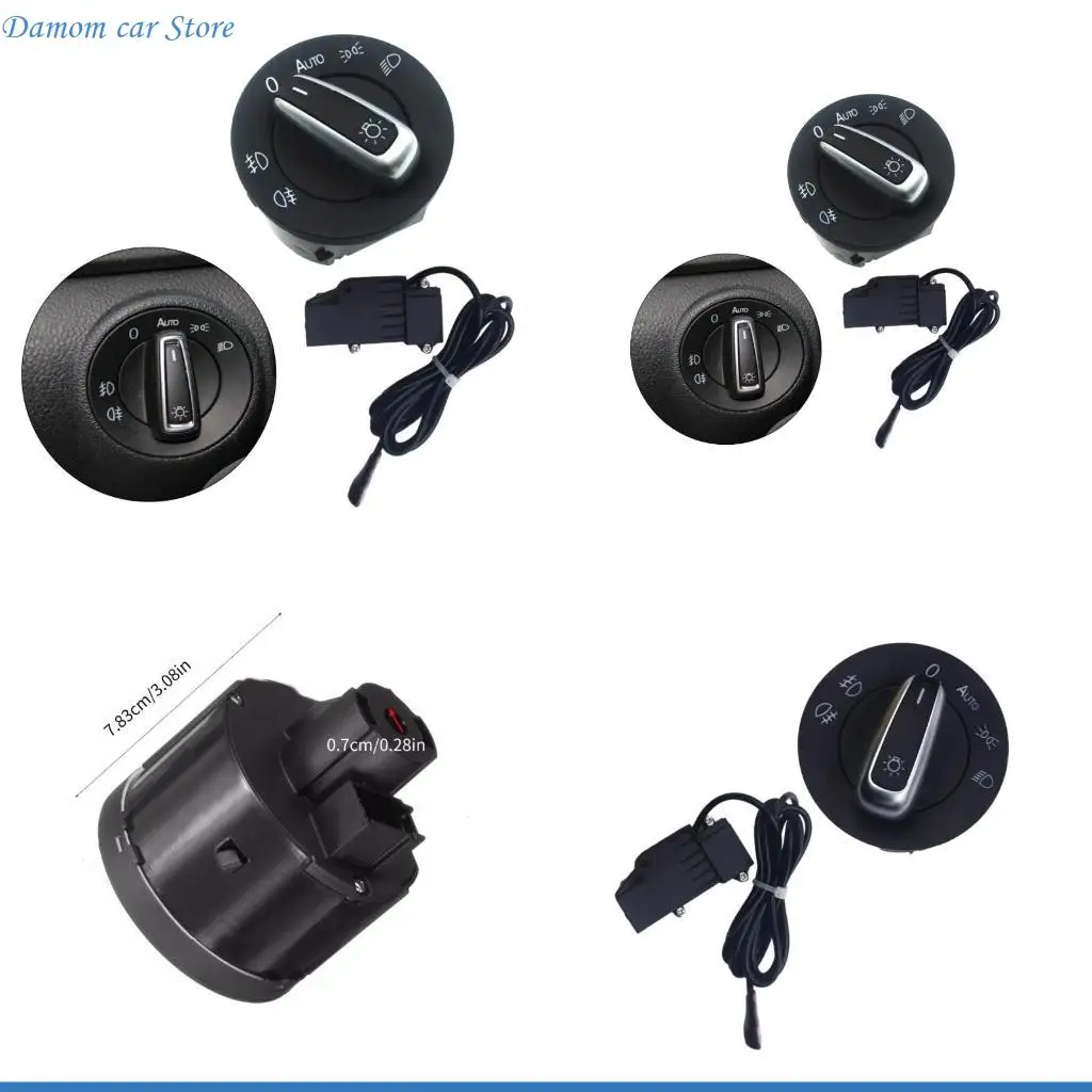 

A2UC Headlight Switch 5ND 941 431B for Golf MK5 MK6 Headlamp Switch Control