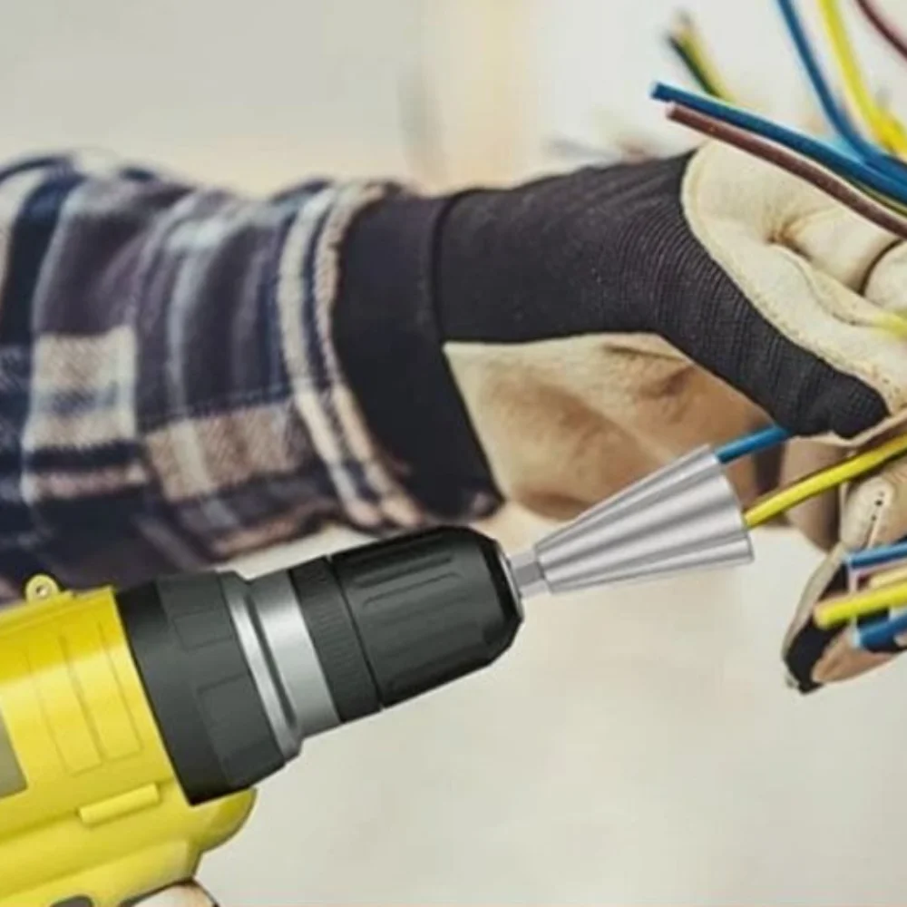 

Durable Multi-Function Wire Stripper Waterproof Portable Wire Stripper Kit Twister Kit for Electric Drill