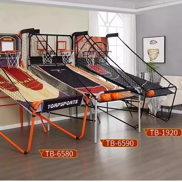 Double Shooting Machine Electronic Scoring Basketball Rack Fitness Entertainment Shooting Game Children Shooting Machine