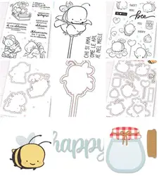 New Bee Clear Stamp /Seal For DIY Scrapbooking/photo Album Decorative Clear Stamp Sheets A5072