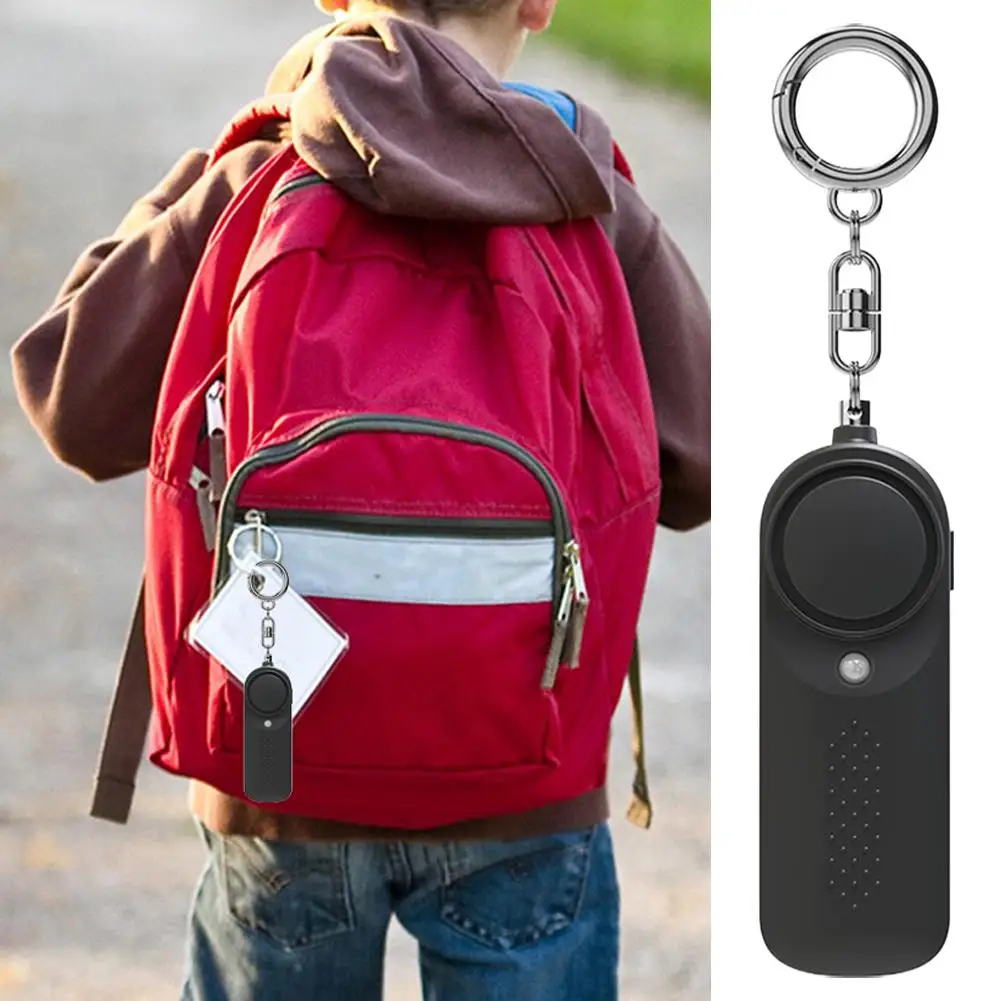 130 Decibel Convenient Personal Safety Alarm Sounds As Soon As You Pull It Portable Wolf Warning Protection Device