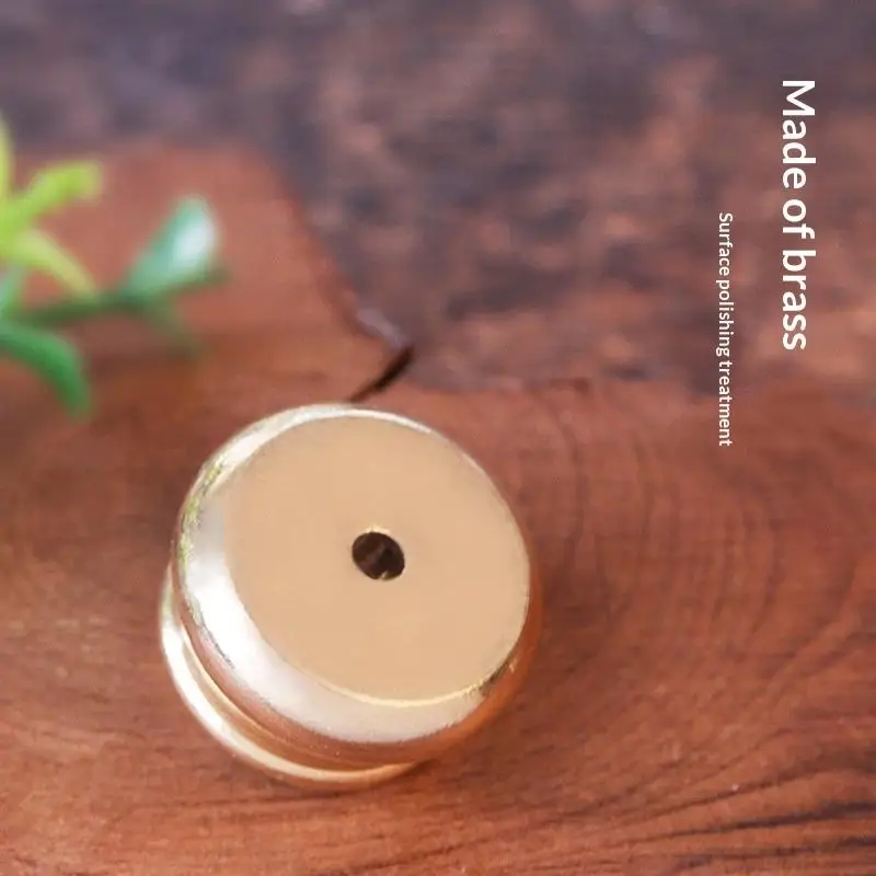 Buddhistische Gadgets: Kupfer-Räuchergefäß, Räucherhalter, Ascheauffangbehälter, für Räucherstäbchen, traditionelle Formen, Mini-Café-Ornament, Heimdekoration – Detail 10