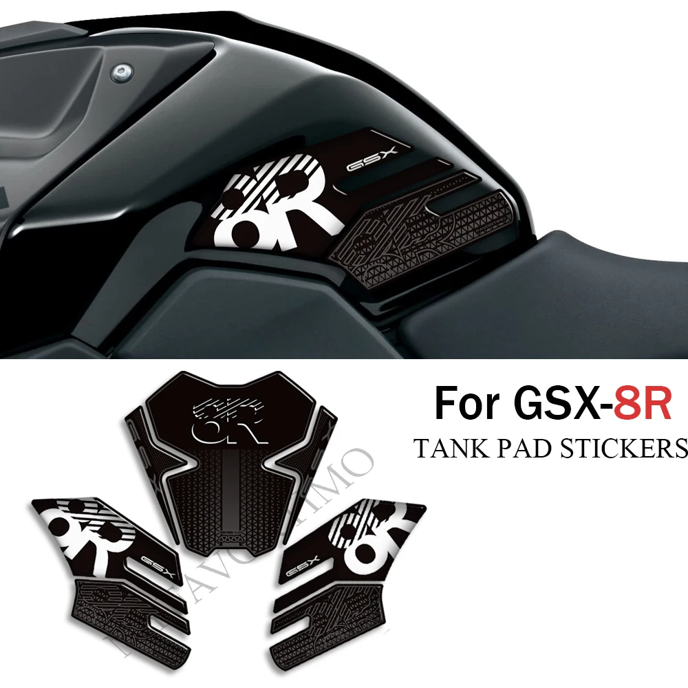 For Suzuki GSX-8R GSX 8R GSX8R Motorcycle Tank Pad Side Grips Gas Fuel Oil Kit Knee Stickers Decals 2024 2025