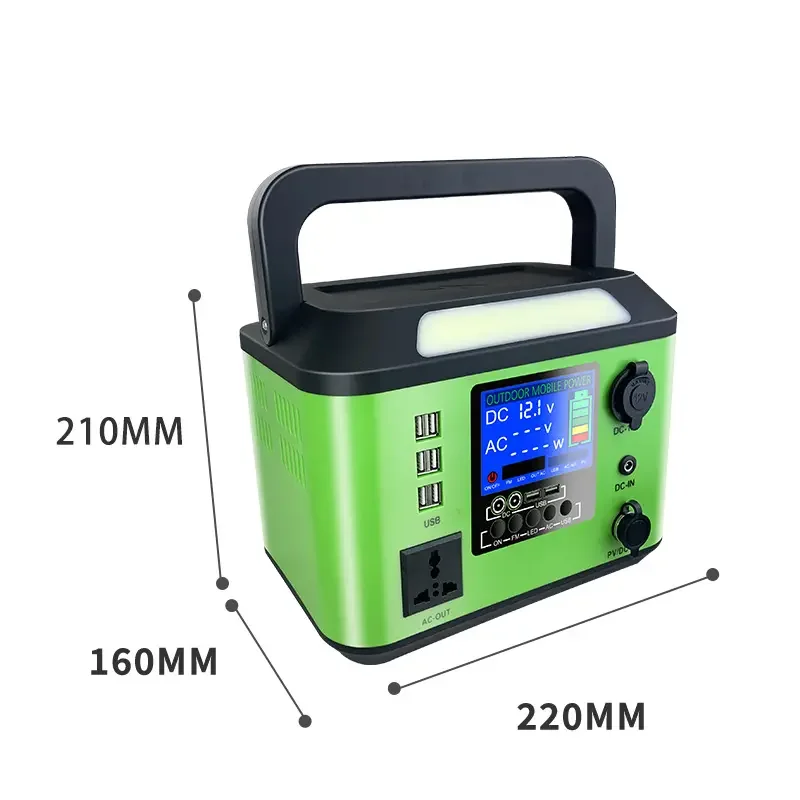 1500w 2000W 3000w Golden Supplier Rechargeable Lighting Portable Solar Power Station lithium battery With  Wireless Charging