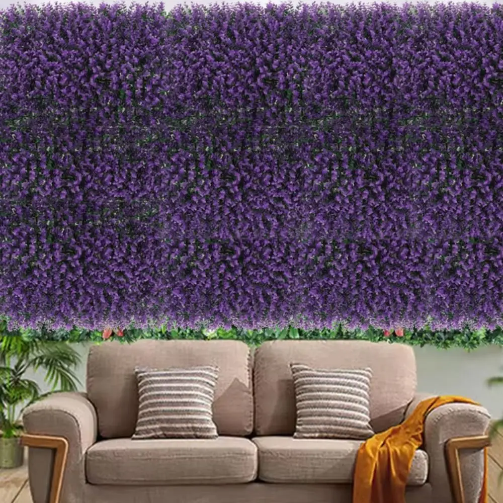 

UV Resistant Artificial Eucalyptus Plant Lifelike Durable Simulation Eucalyptus Leaves Plastic Lawn Artificial Plant Wall Panel