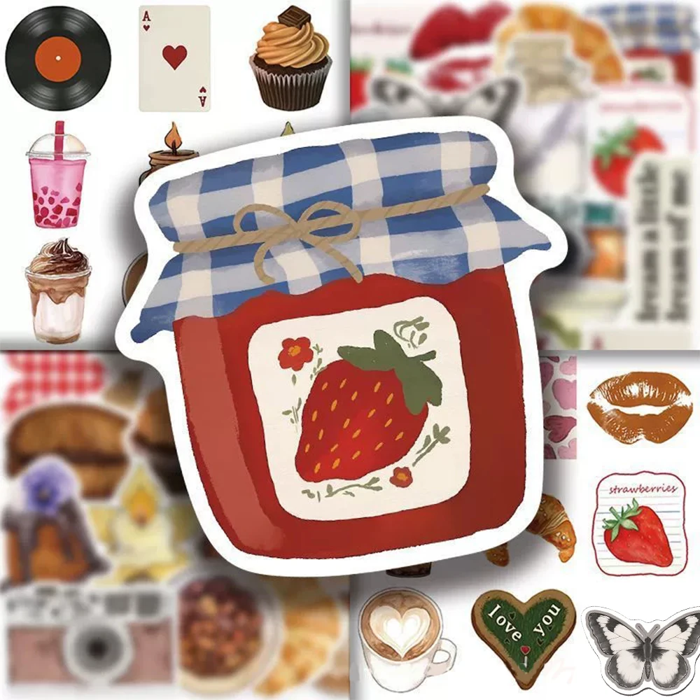10/30/50pcs Cute Pinterest Inspired Aesthetic Stickers Decals for Skateboard Guitar Laptop DIY Cartoon Waterproof Sticker Decor