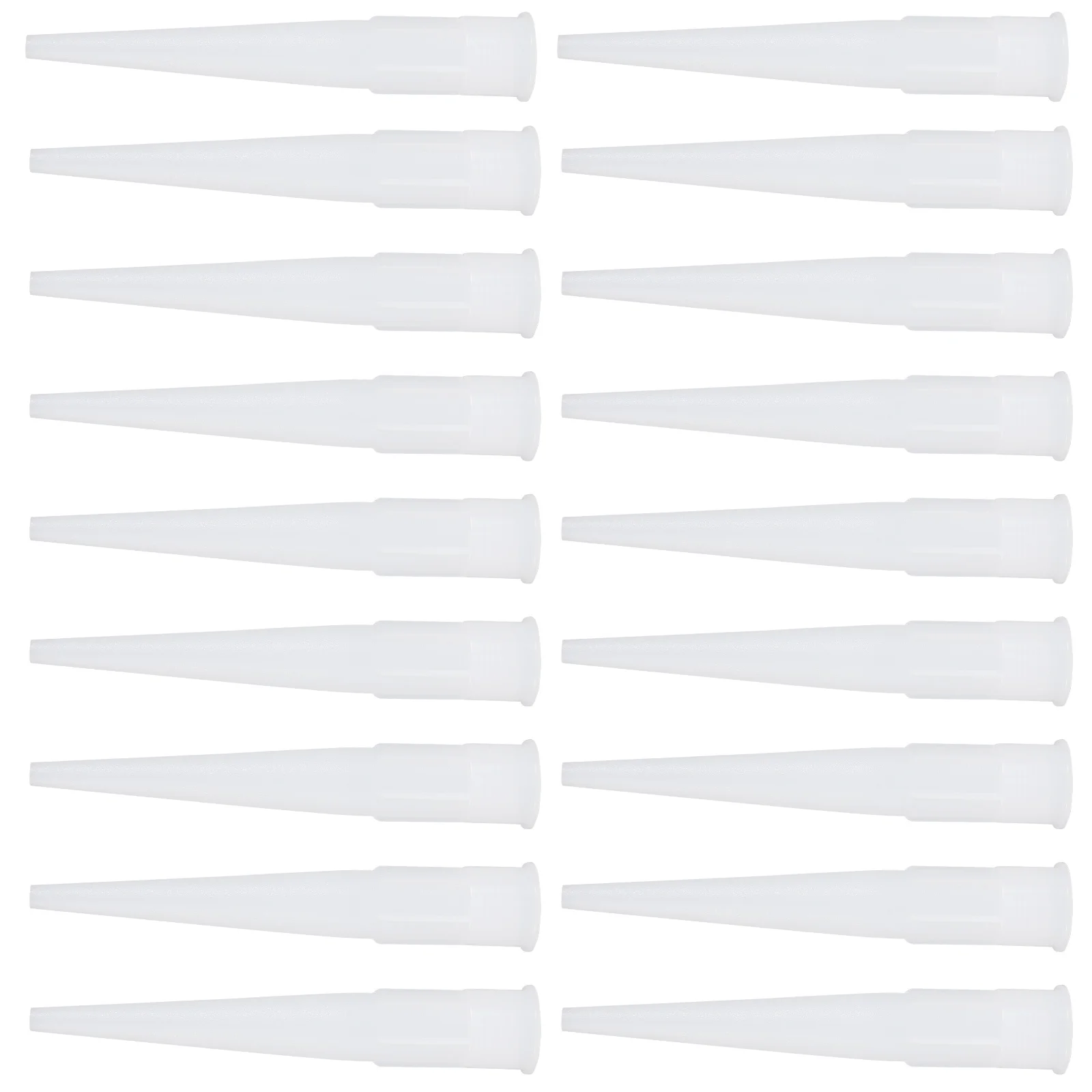 

40 Pcs Silicone Sealant Tips Reusable Caulk Nozzles Caps Screw for Caulking Gun Glass Glue Nozzles Electric Tool