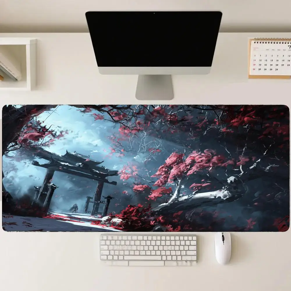 

Torii Mousepad Desk Accessories Setup Desk Interior Gamer Setup Decoration Mouse Mat Playmat Desk Setup Items Carpet Office