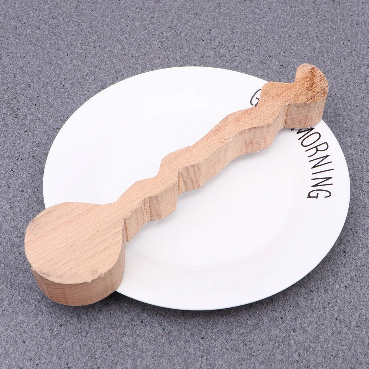 

DIY Unfinished Wooden Spoon Rough Hand Painting Craft Supplies for Kids Girls Women Semi-Finished Wood Carving Beginner Art