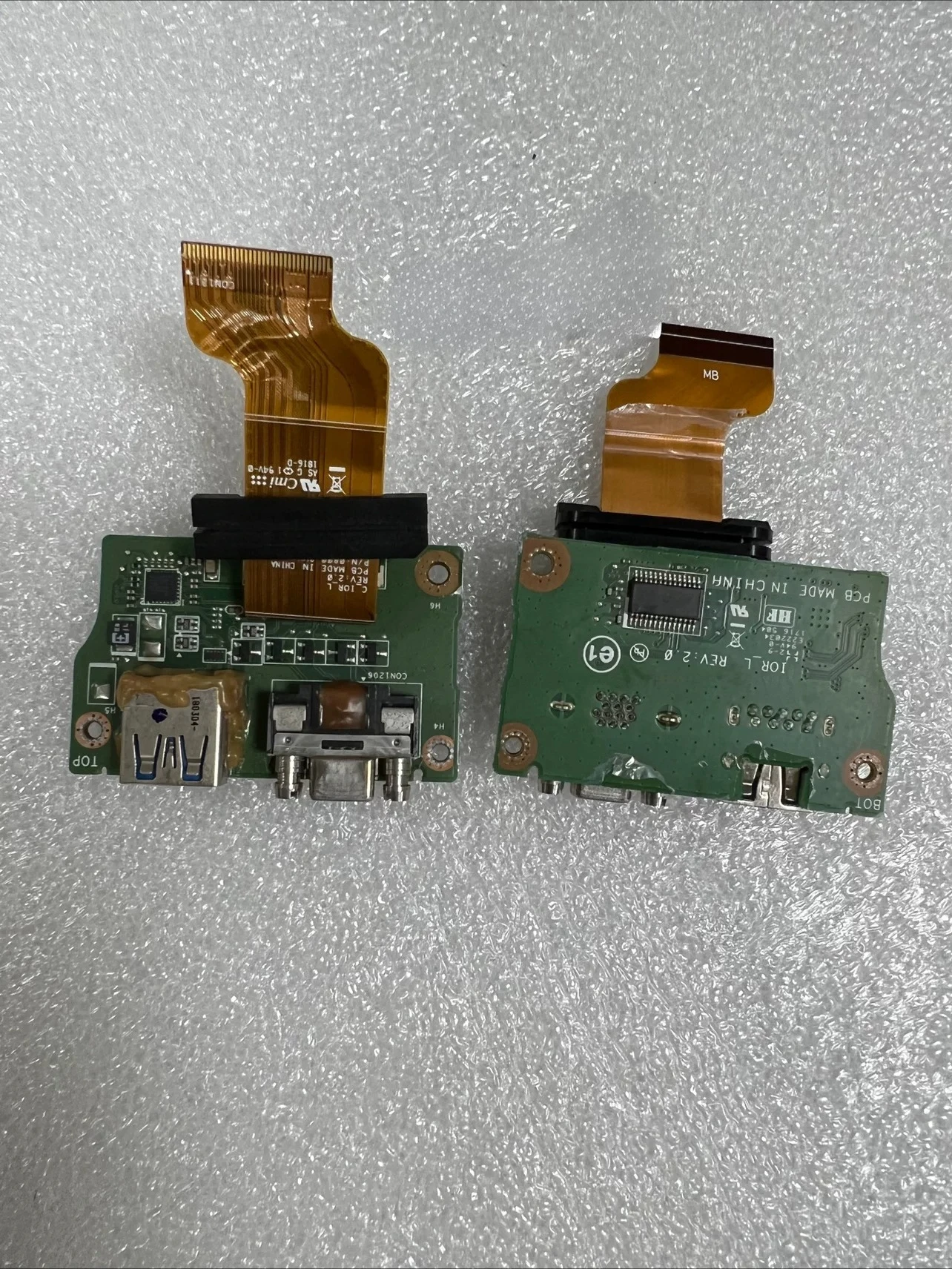 Original For Dell Latitude 12 7202 USB Panel 0800 - 0MK3E00 Laptop Repair Internal Parts