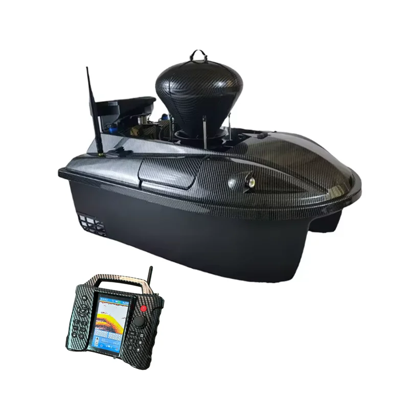 

Factory Direct GPS RC Fishing Bait Boat with Underwater Carp Fishing Equipment Equipped Spreader Back Hook Hopper