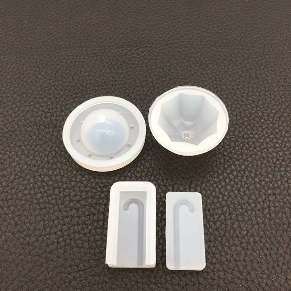 Simpatico stampo 3D in silicone fai da te ciondolo stampo in resina UV forma di ombrello strumento per gioielli creazione di gioielli