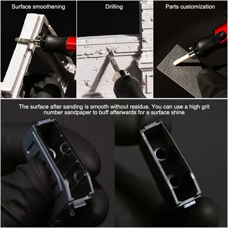 DSPIAE ES-P Electric Sharpening Sander Pen Power Tool Pen Type Mini Sander Sharpening Machine Type-C Modeling Tools