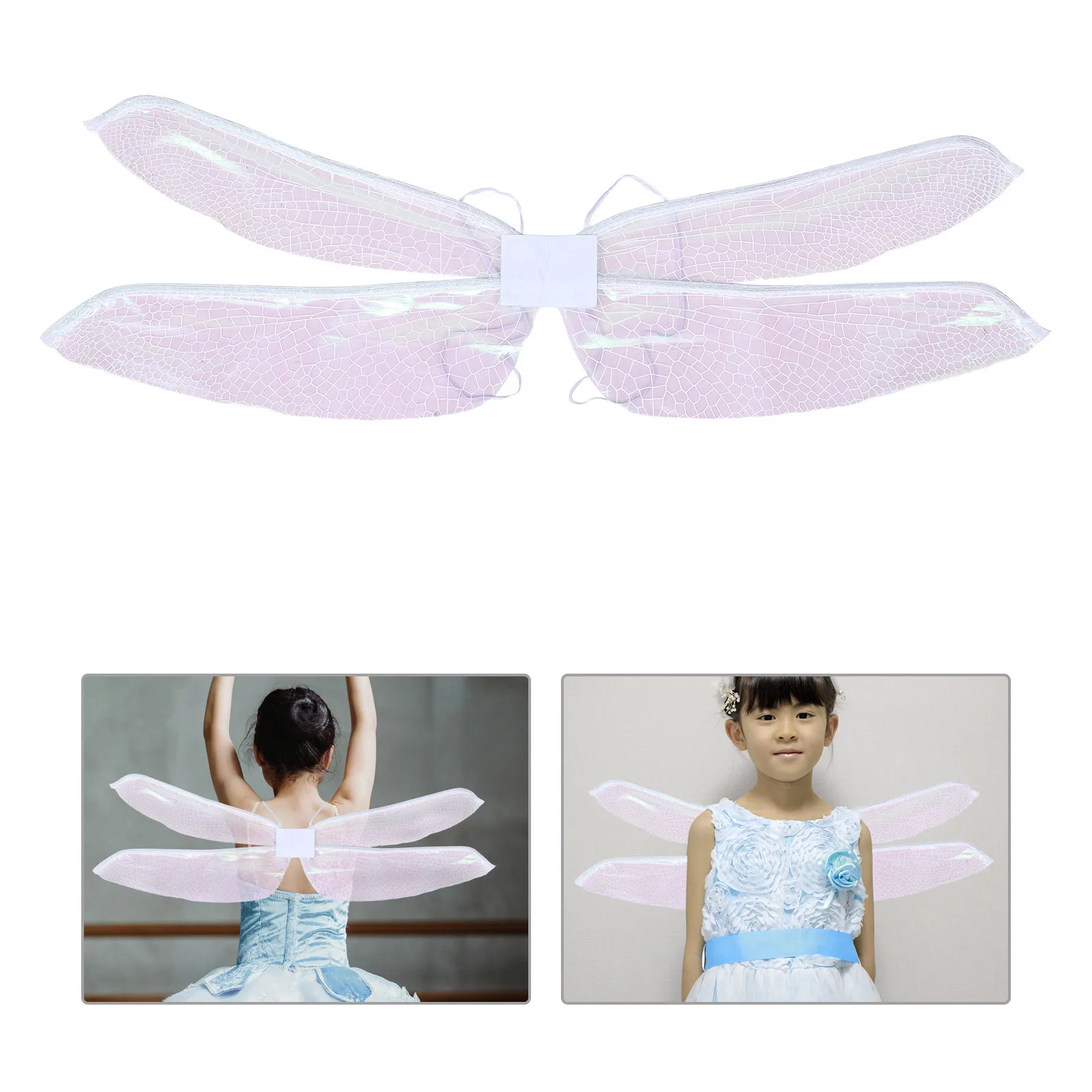 

Dragonfly Wings Iridescent Fairy Costume For Women Adults Masquerade Party Festival Cosplay Wing Accessory Performance