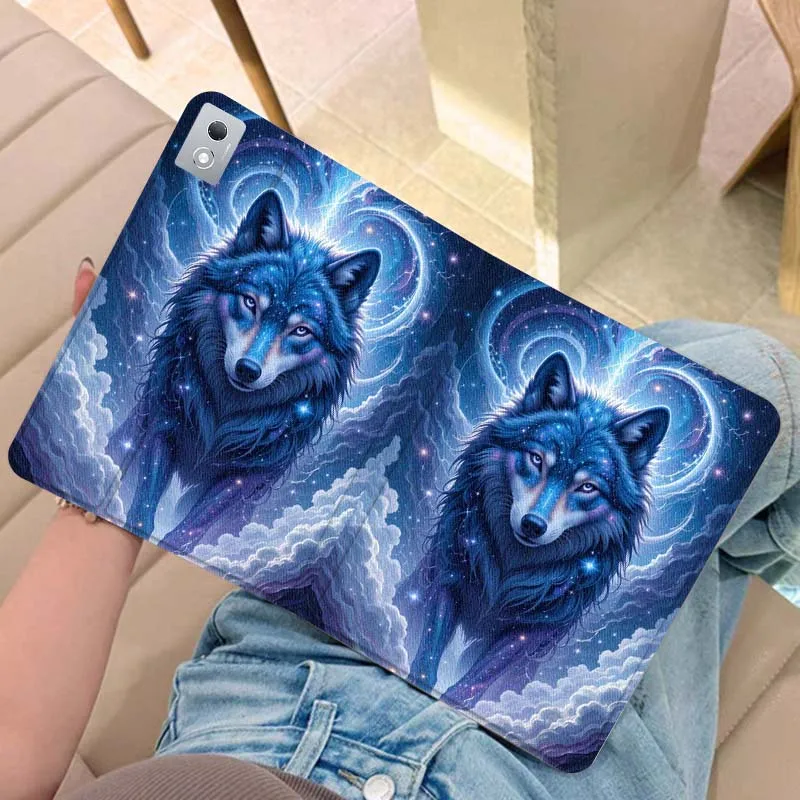 

Art Anime Wolf Pattern For Legion Xiaoxin Pad Y700 K10 M10 P11 K11 Pro Plus 10.6 11.5 Inch 2021 2023 2025 Tablet Case