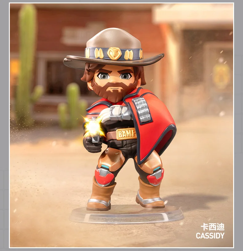 POP MART Overwatch Blind Box 10-Piece Set PVC Collectible