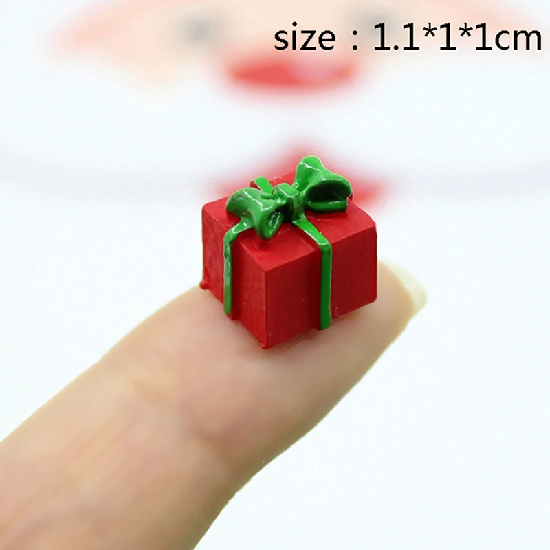ドールハウス装飾用ミニチュアドールハウス,5個,1/12スケール,クリスマスギフトボックス,家の装飾アクセサリー