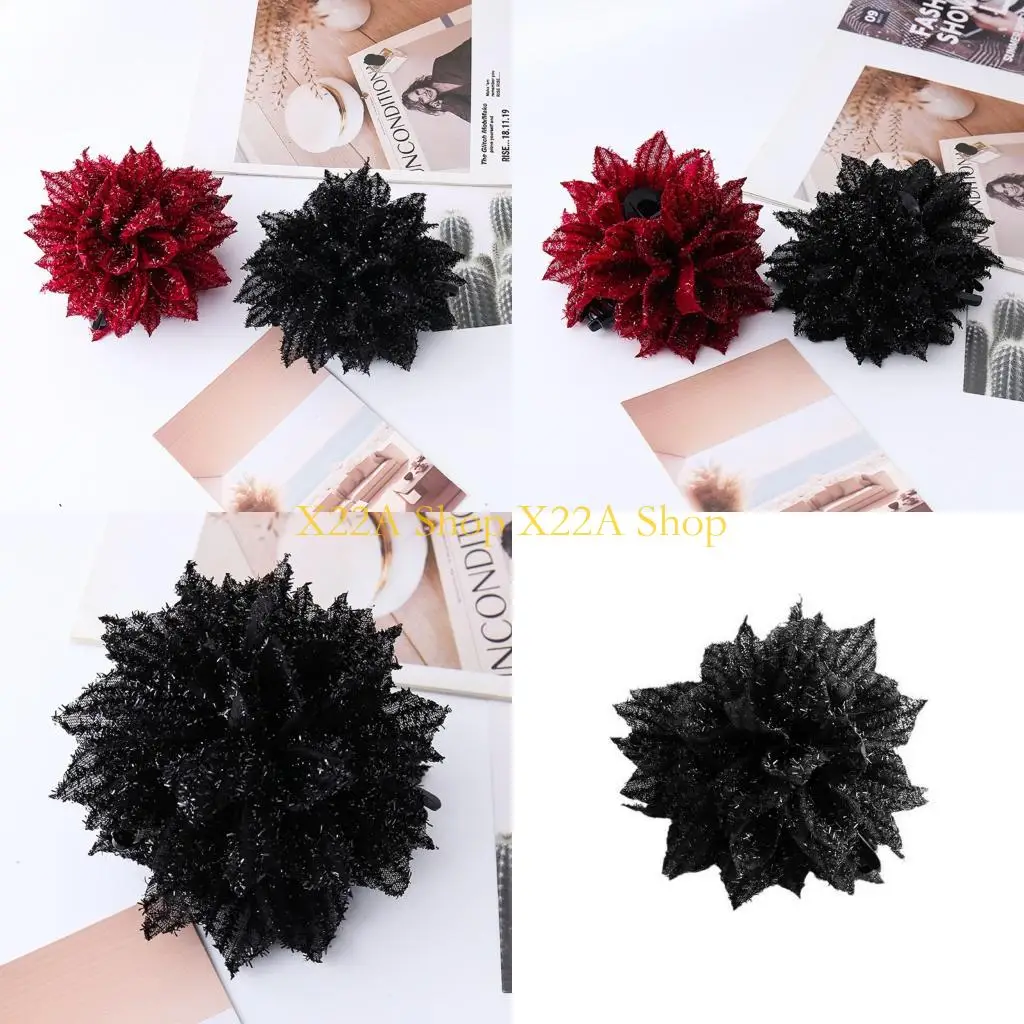 

Уникальный зажим для волос из мягкой ткани, удобный инструмент для укладки волос, удобная одежда для женщин